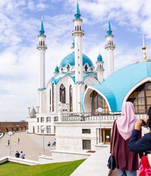 Kazan Kremlin and Qul shariff mosque