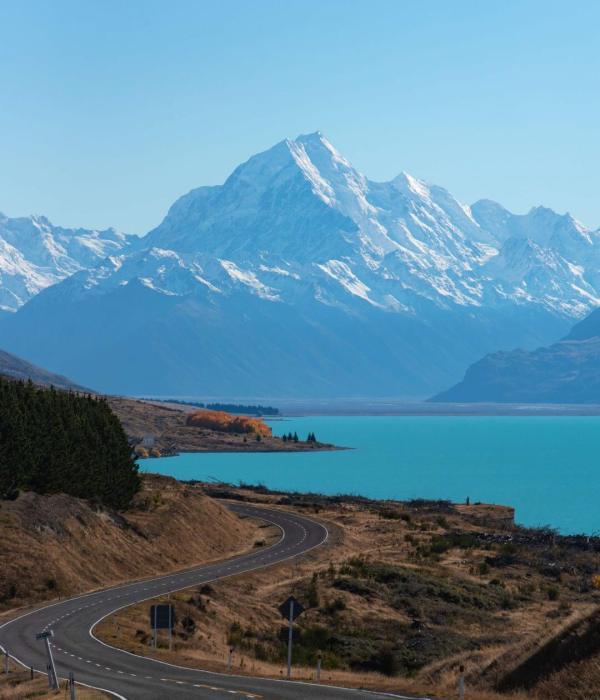 road to mt cook