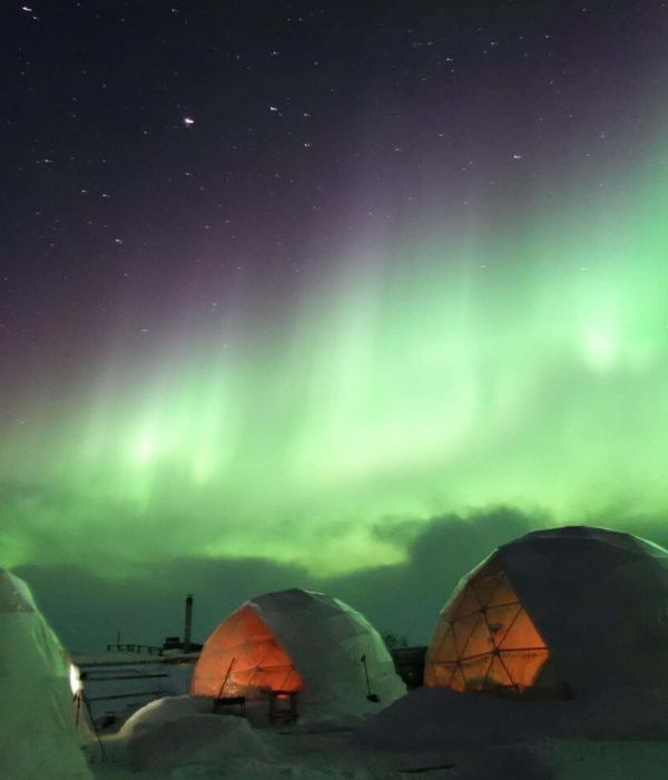 aurora in Russia, Murmansk