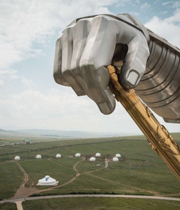 khan statue, mongolia