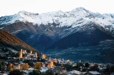 upper svaneti mountain