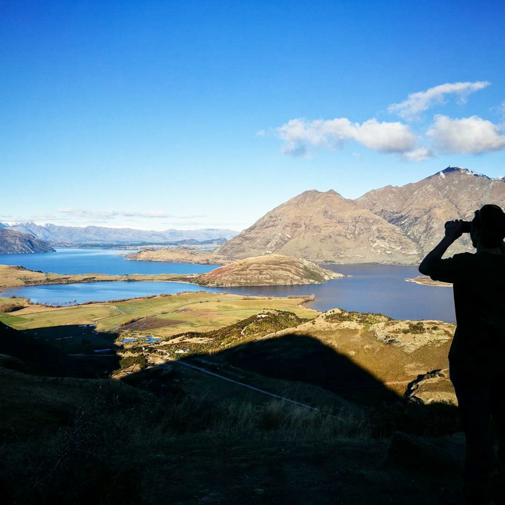 View of Lake Wanaka from Rocky Mountain