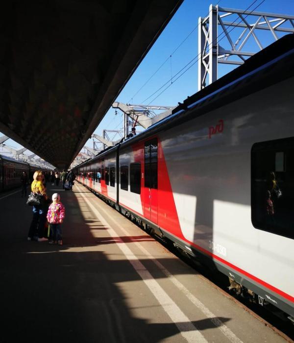 Train to Moscow - Saint petersburg