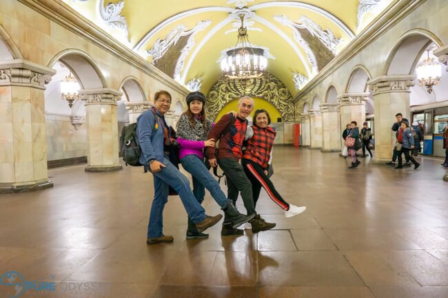 Russia nelson's-01500 - Pure Odyssey moscow metro station
