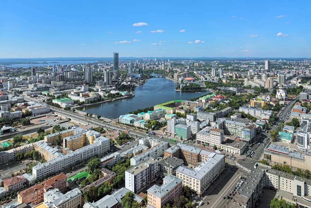 historical-center-Ekaterinburg - Pure Odyssey Yekaterinburg- tempat menarik patut dilawati di Russia