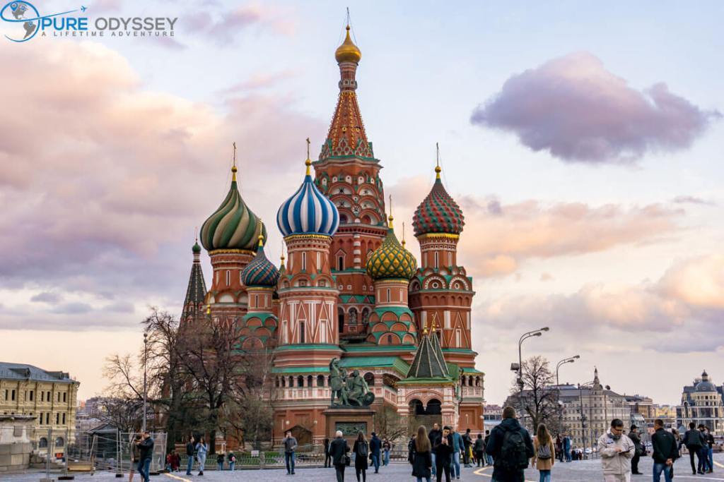All about traveling to Russia - Pure Odyssey traveling to Russia: St basil's cathedral on the red square moscow russia