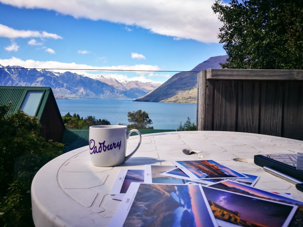 postcards - Pure Odyssey FAQ postcards upon lake wakatipu